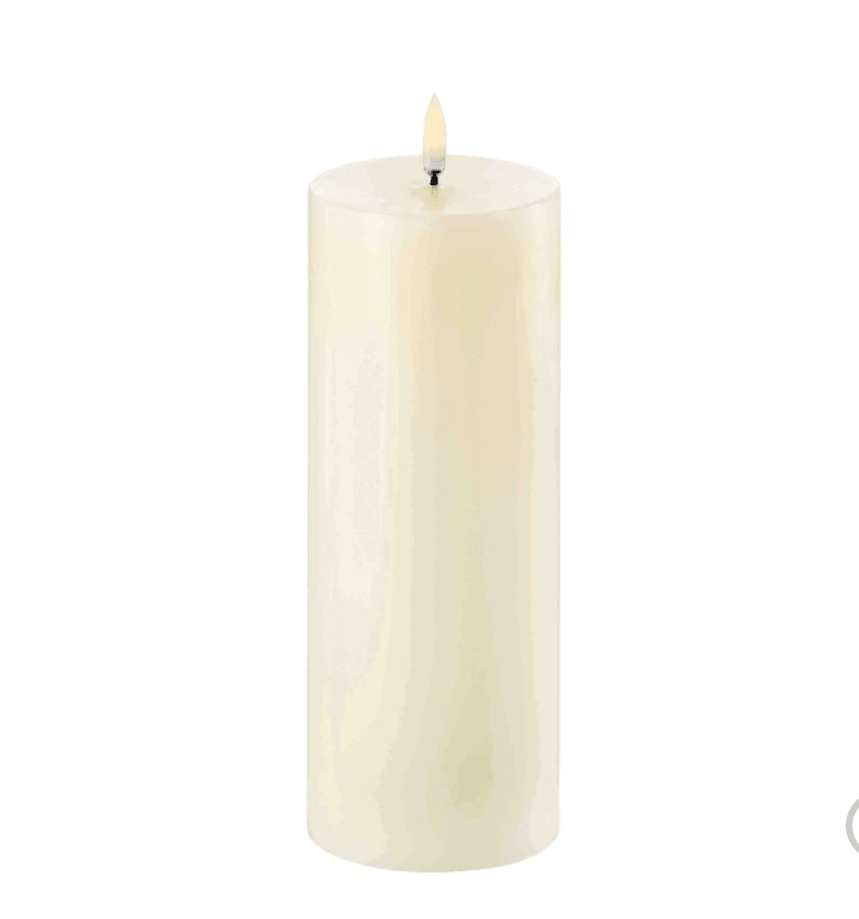 Pillar Candles Set of 3 - diam. 7,8