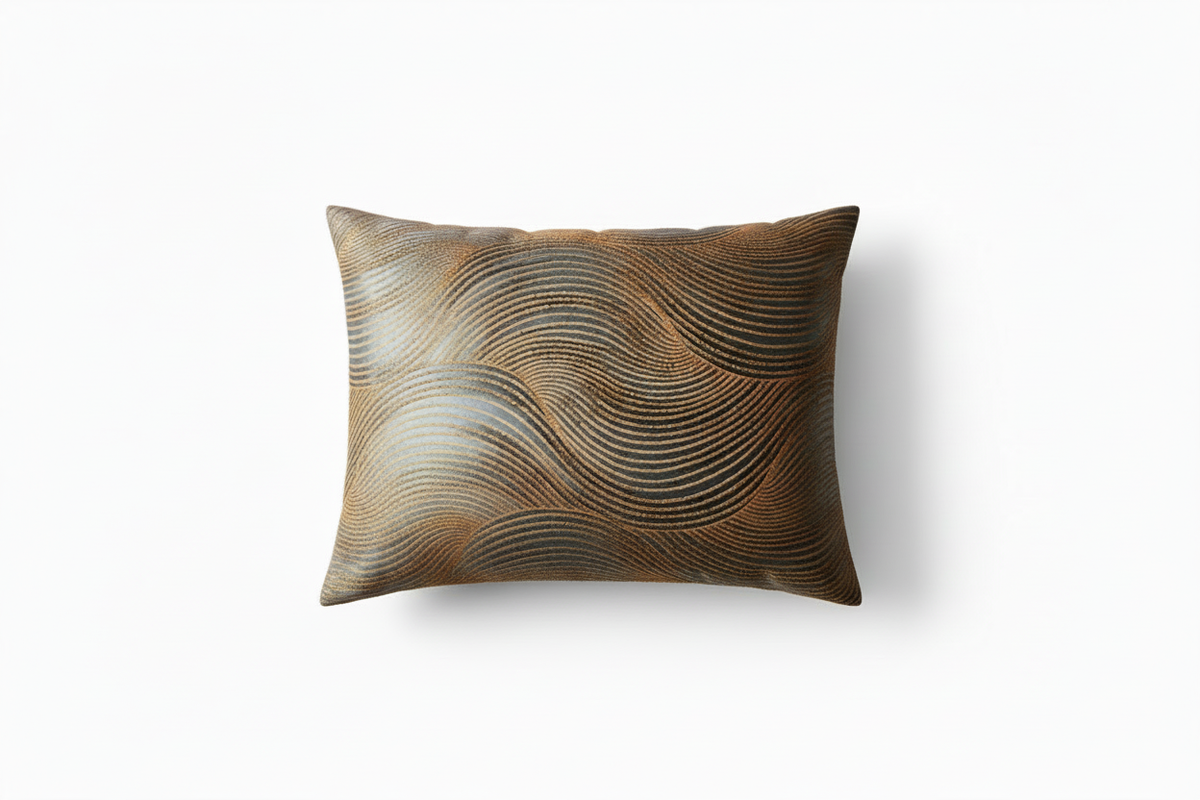 Golden Wave Cushion GB05142 - Larger
