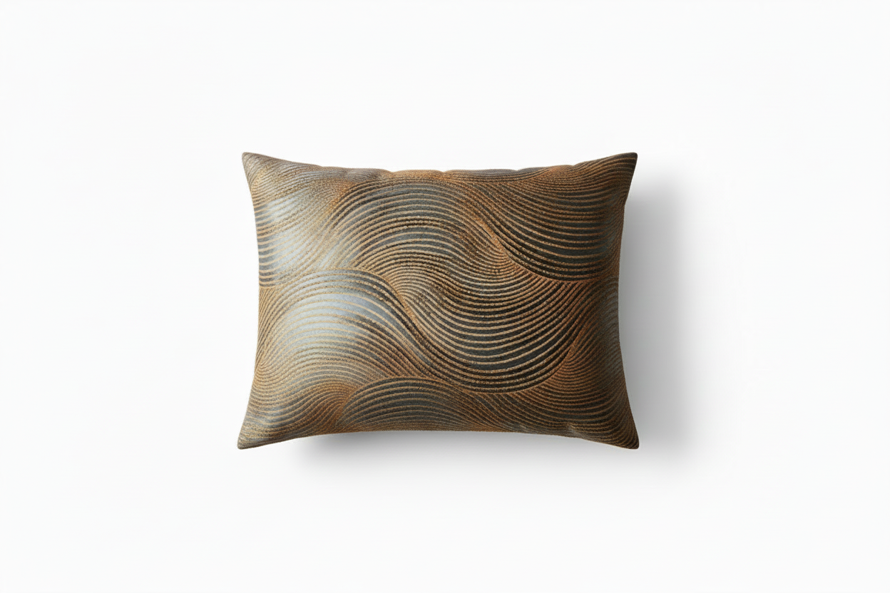 Golden Wave Cushion GB05142 - Larger