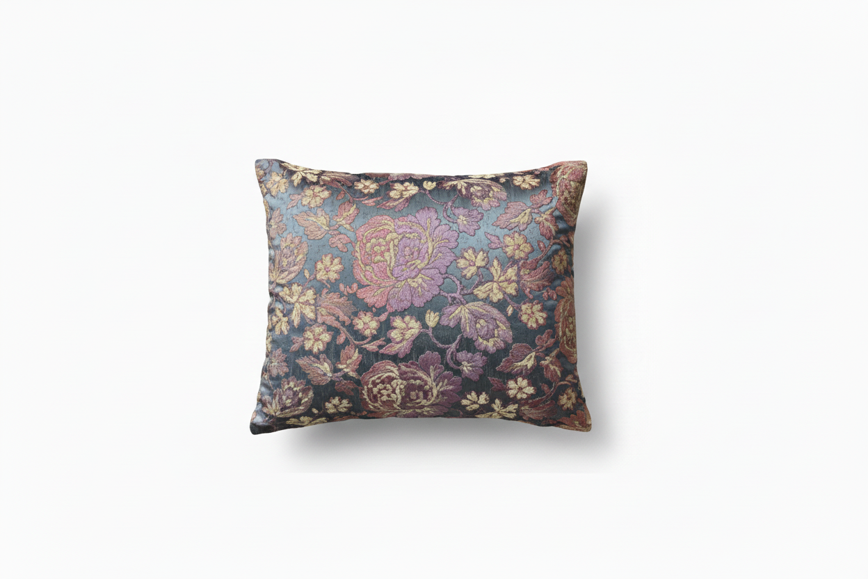 Larger luxury floral cushion